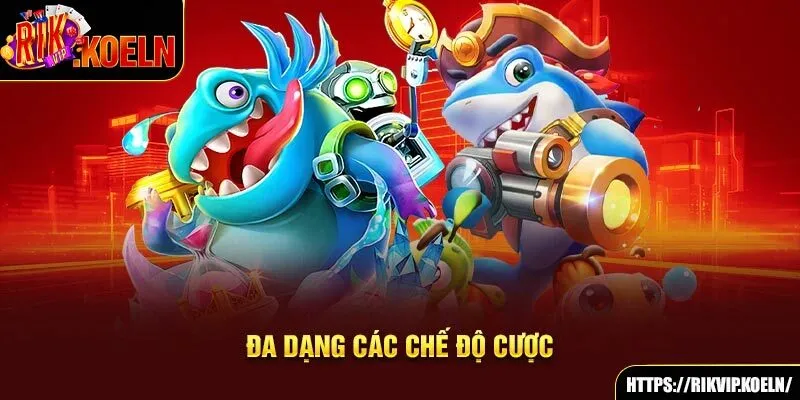 Đa dạng các chế độ cược